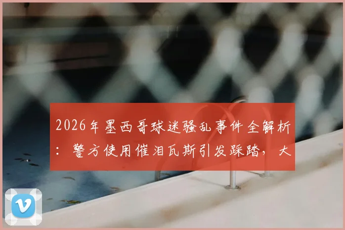 2026年墨西哥球迷骚乱事件全解析：警方使用催泪瓦斯引发踩踏，大型赛事安全管理亟待加强